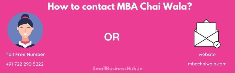 How to get MBA chai wala franchise