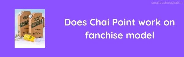 Chai Point franchise cost