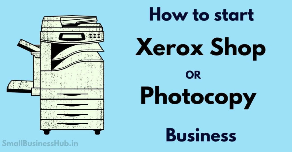 business plan for xerox shop