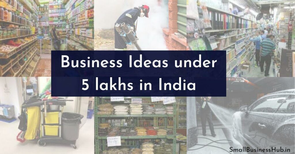 business ideas under 5 lakhs