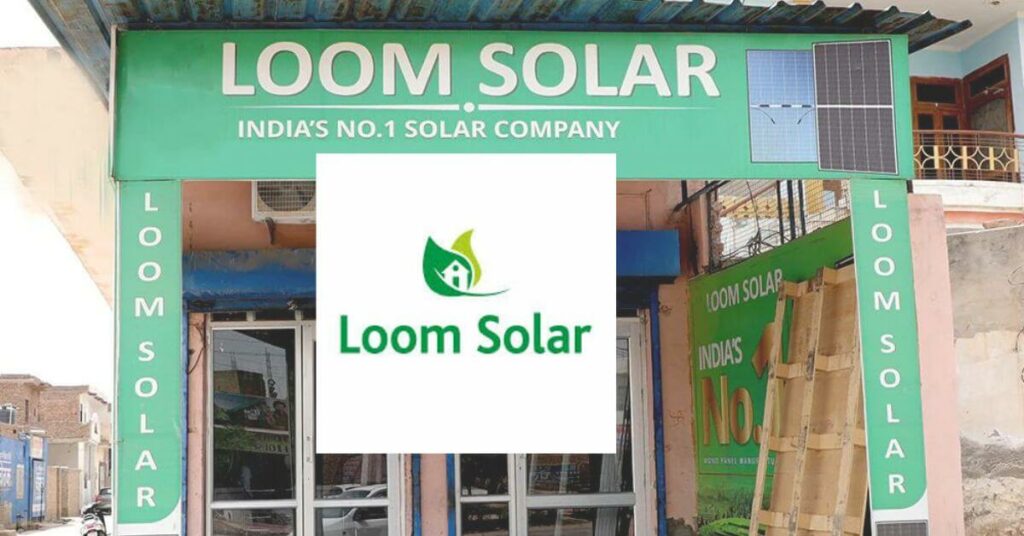 Loom solar dealership