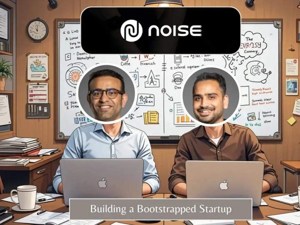 Building a Bootstrapped Startup. Lessons from Noise Founder
