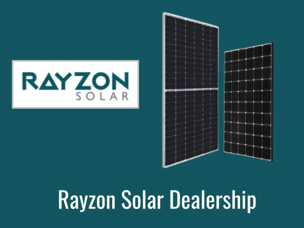 Rayzon Solar Dealership
