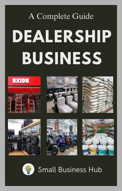 Dealership Business in India Complete Guide Book Cover