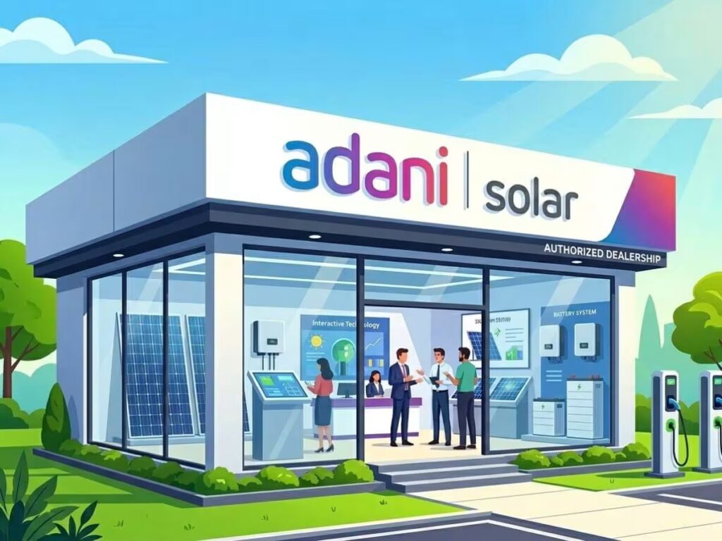 Adani Solar Dealership Cost