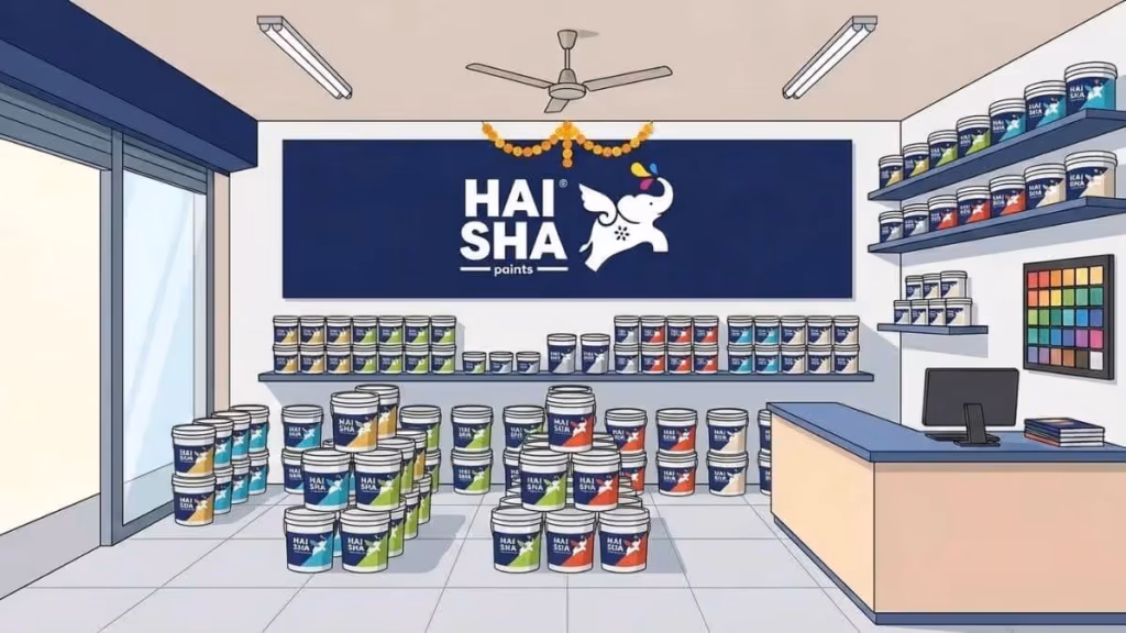 Haisha Paints Dealership Cost